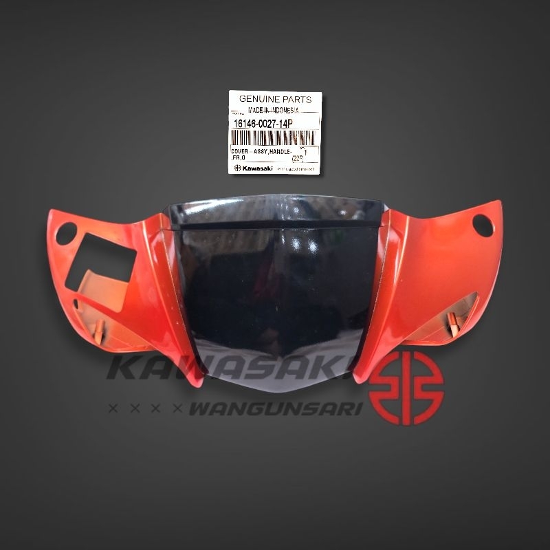 Original COVER LAMPU BATOK DEPAN KAWASAKI ZX130 ZX 130 Orange  16146-0027-14P