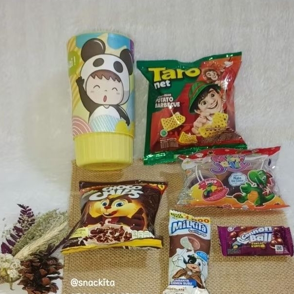 

Paket snack/bingkisan acara ulang tahun dan souvenir