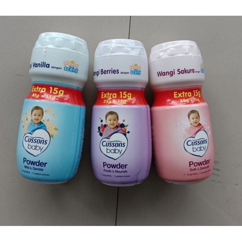 Bedak Cussons baby/ Cussons baby 15g / Cussons baby 30g
