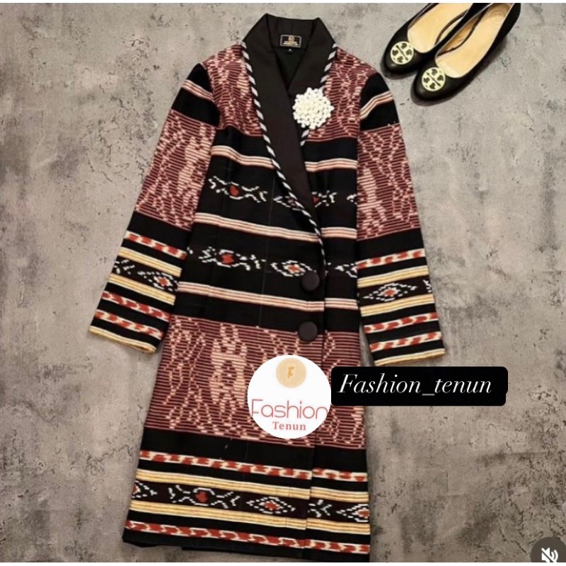 BLAZER TUNIK ALEA COUPLE / BLAZER WANITA / CARDIGAN / SERAGAM KANTOR / BAJU BATIK COUPLE