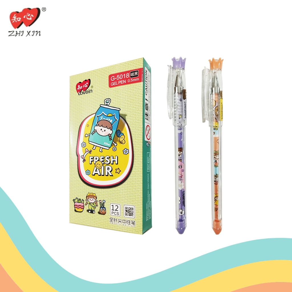 

GEL PEN ZHI XIN G-5018 (12 PCS)