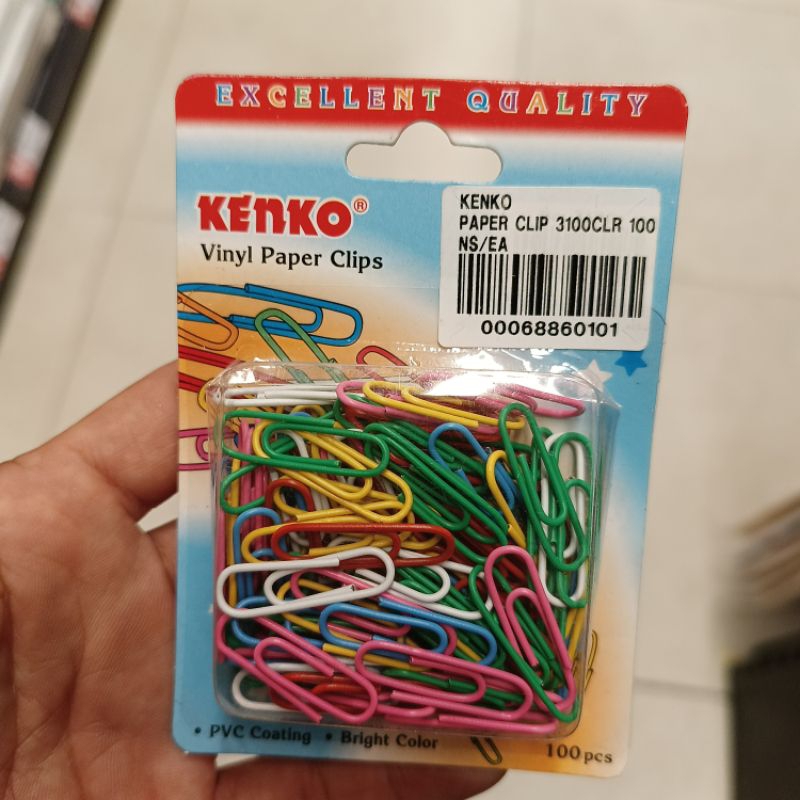 

Kenko Paper Clip (Isi 100 Pcs)