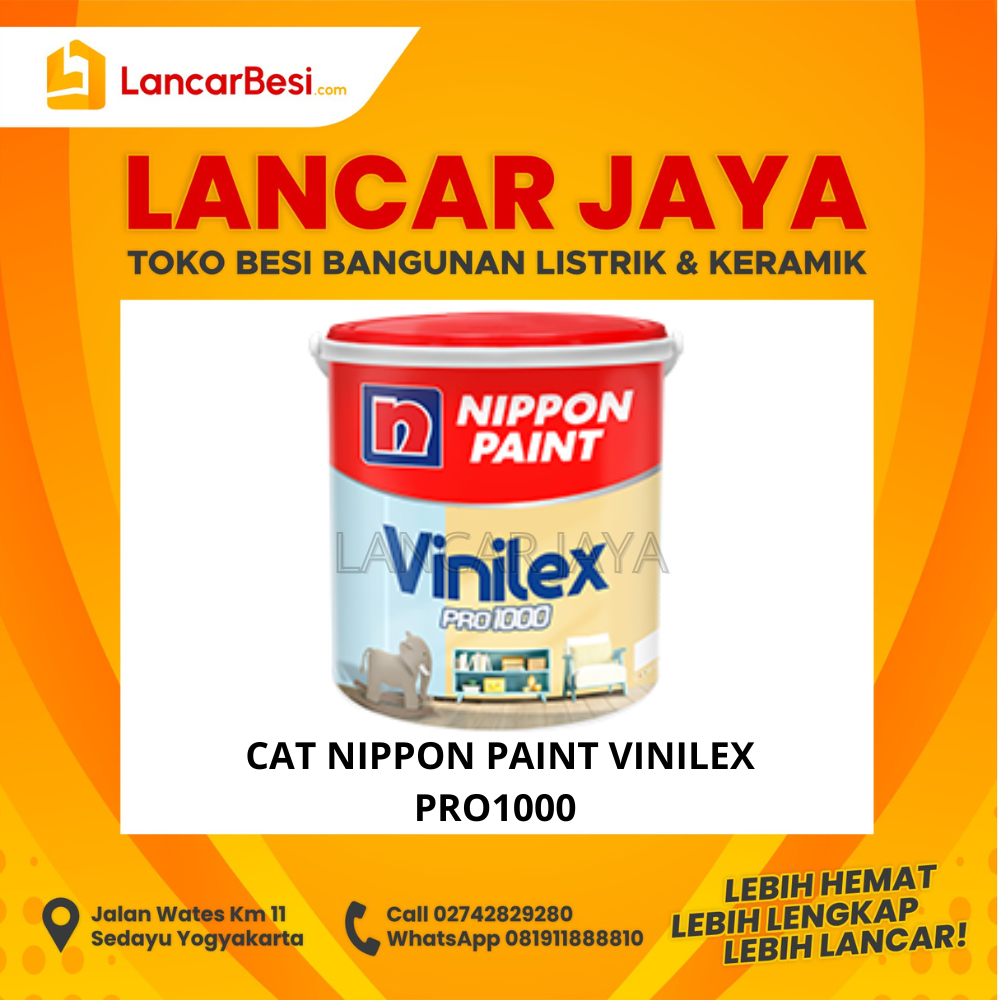 Cat Tembok Interior Vinilex Pro1000 Nippon Paint