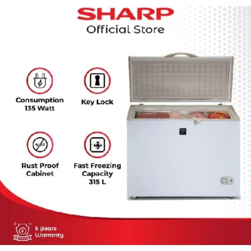 CHEST FREEZER FRV 300 / Chest freezer frv300liter