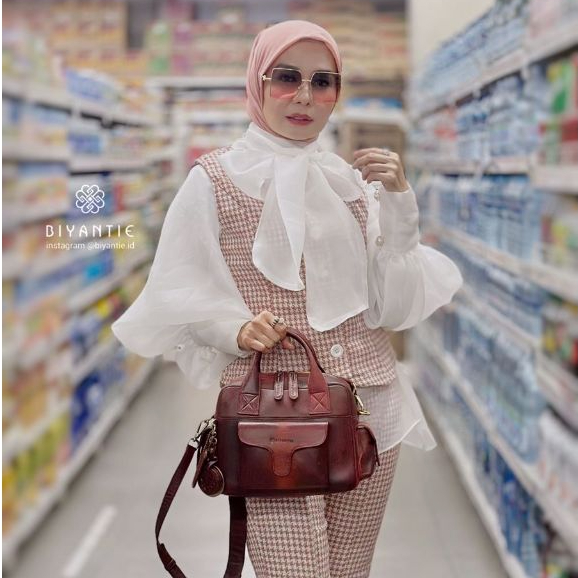 Suso By Biyantie – Sling Bag | Tas Bahu Wanita | Handle Bag | Tote Bag Wanita