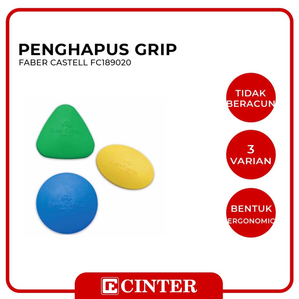 FABER CASTELL - Eraser Grip Penghapus