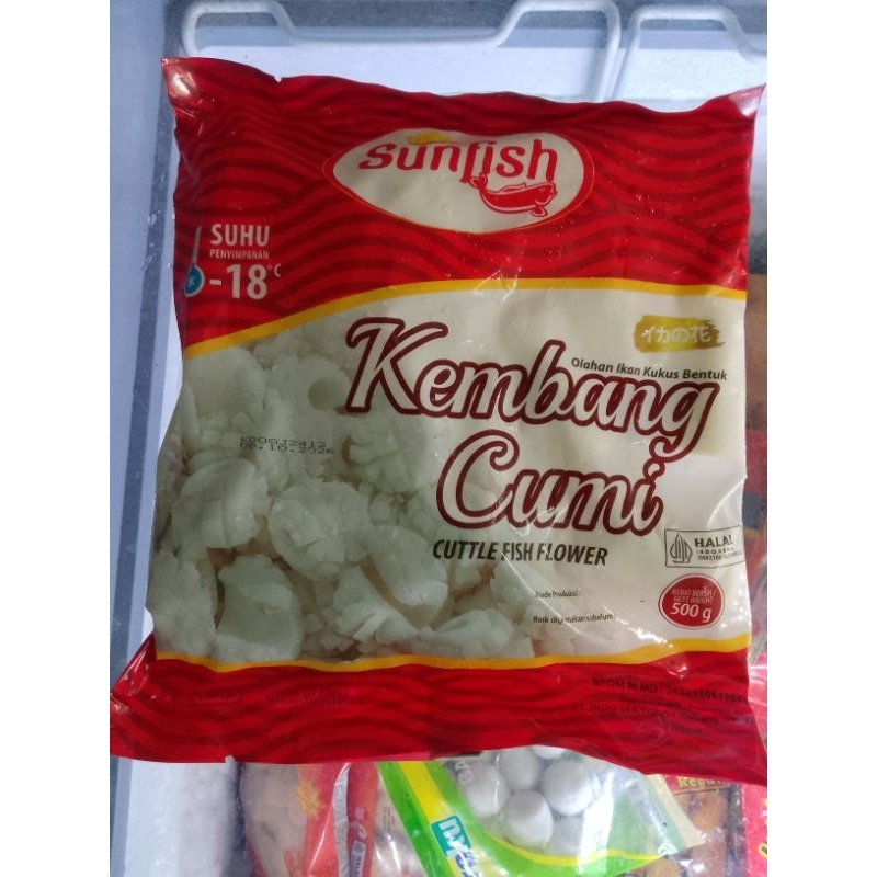 

Kembang cumi sunfish 500g
