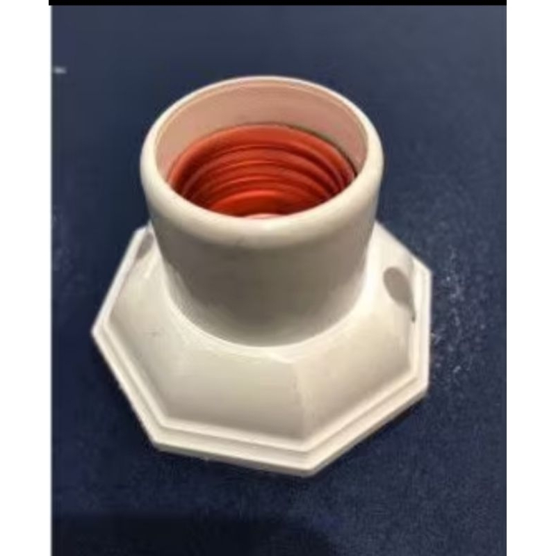 Fiting Fitting Lampu Plafon / Fiting Duduk Segi 8 DEXTA DX-512