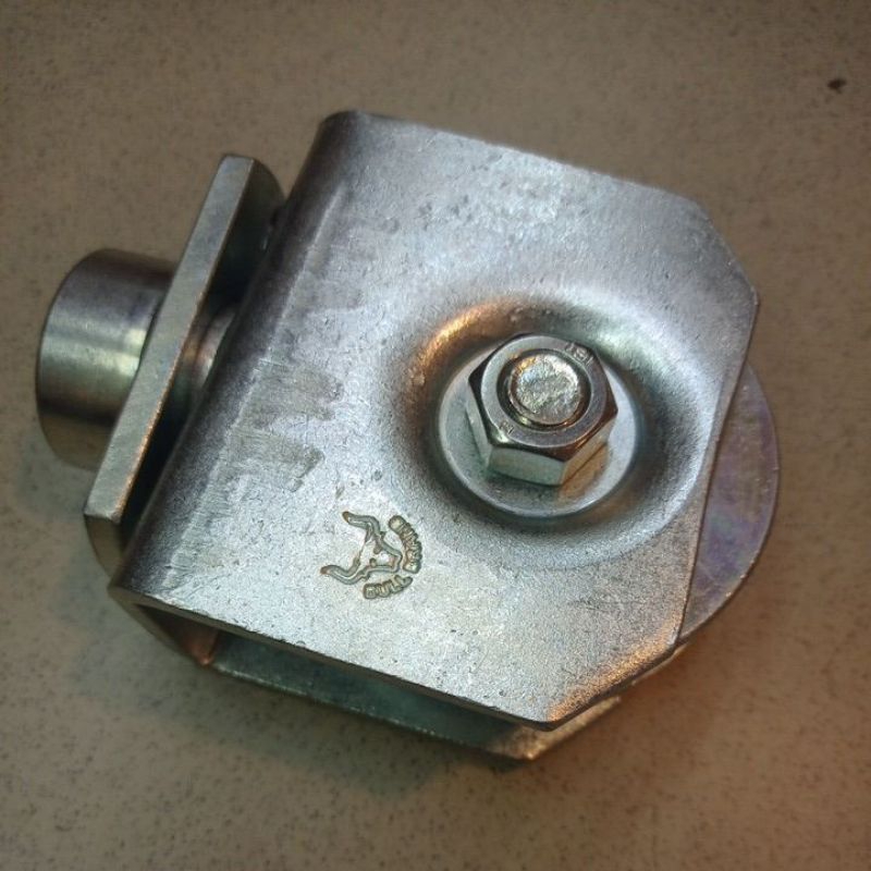 roda pintu pagar/roda pagar lipat/roda gerbang sliding 3 inchi heavy duty ( rel behel) tikung-belok 