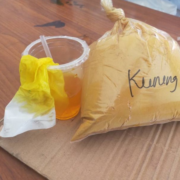 

KODE I62X Repack Pewarna kuning AURAMINE 1 kg
