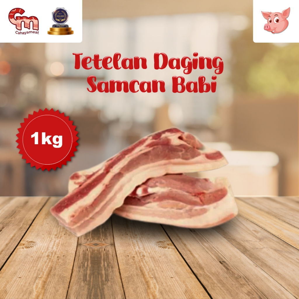 

Tetelan Daging Samcan Babi 1kg