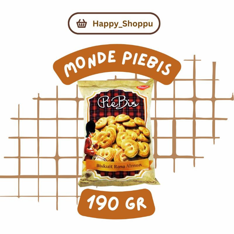 

Monde Piebis Almond 190gr