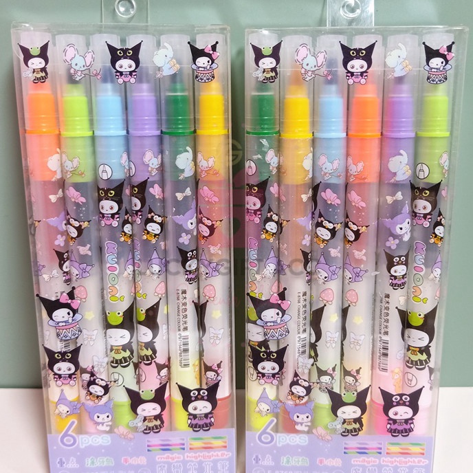 

Price 6PCS STABILO 6 WARNA KUROMI HHLTHER MOTIF KUROMI