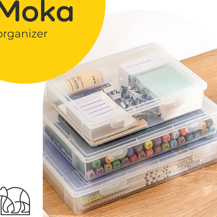 

KI3 IKONEMOKA Stationery Organizer Tempat Penyimpanan Alat Buku Tulis Kotak Buku Kotak Stationery Pen Pensil Storage Organiser Kotak Penyimpanan Dokumen Berkas Kes