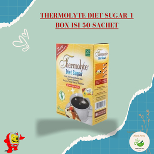 

THERMOLYTE DIET SUGAR 1 BOX ISI 50 SACHET