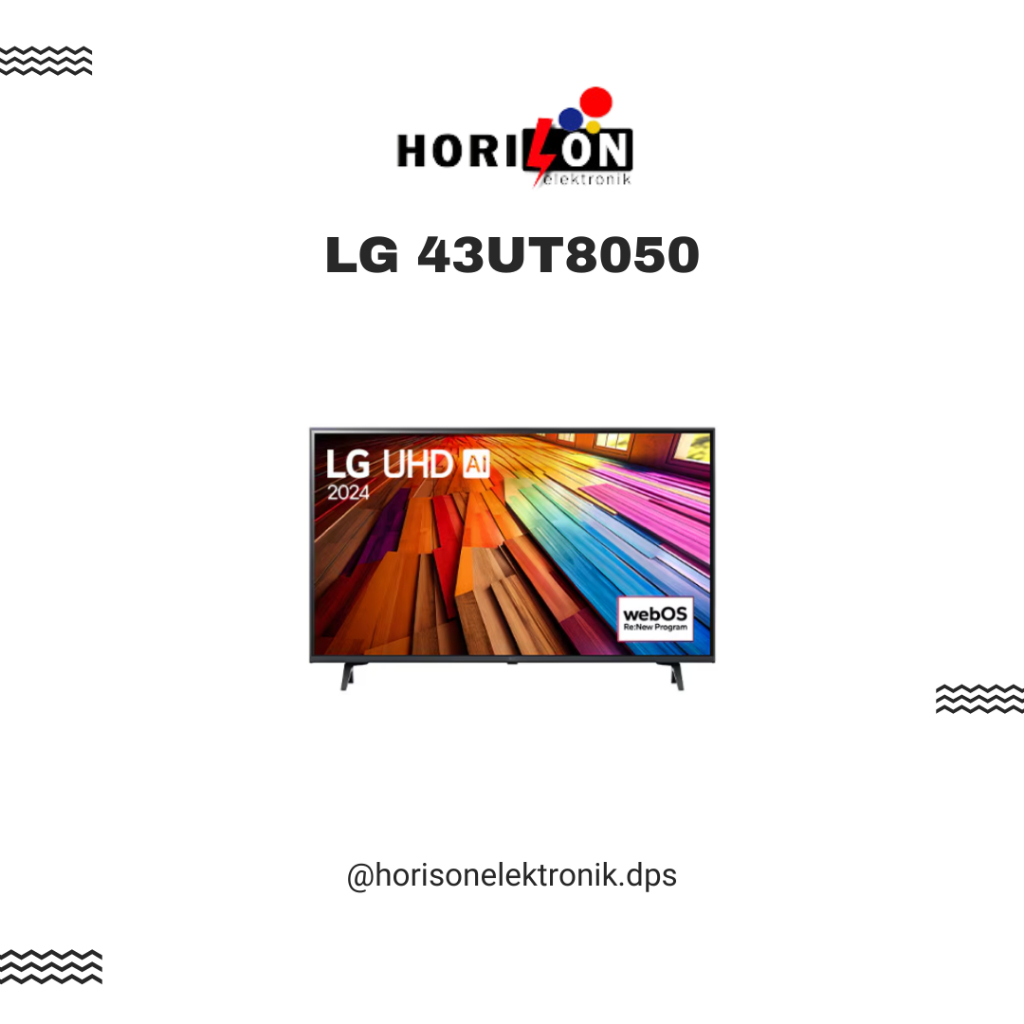 LED SMART UHD TV LG 43 INCH 43UT8050
