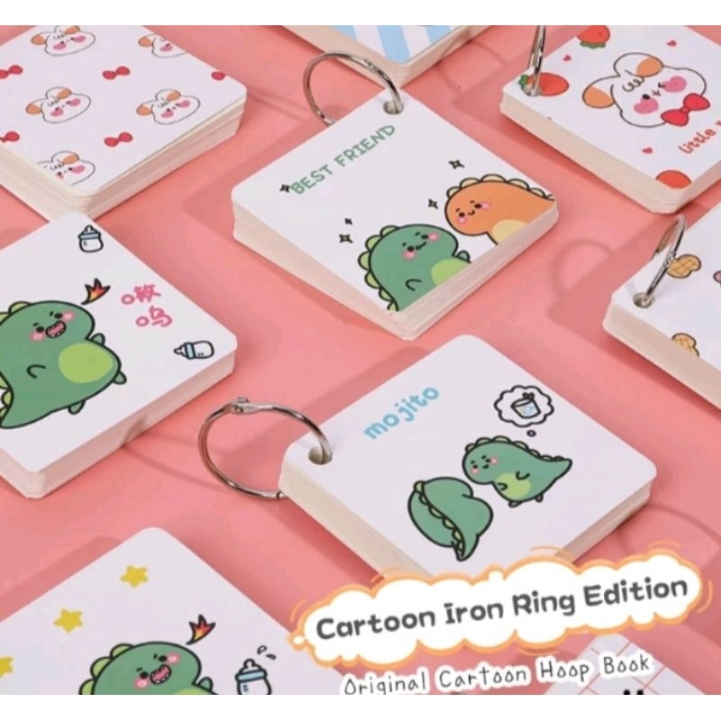 

Note Book/ Lose Leaf Book /Gantungan Memo Sticky Note Lucu