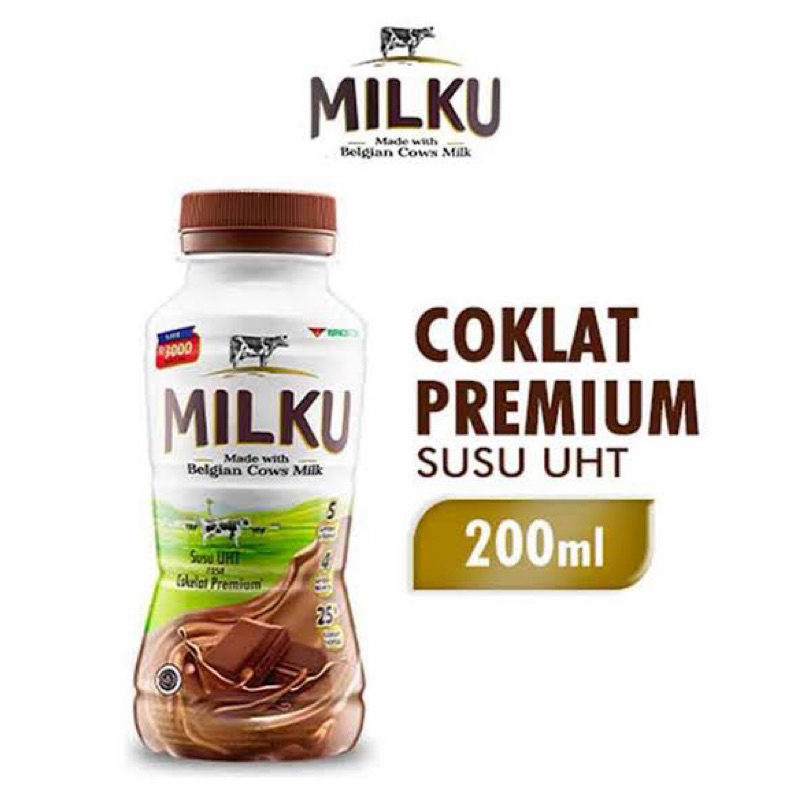 

RB MILKU SUSU UHT 200 ML DUS ISI 12 BOTOL