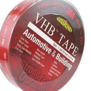 

Unggul Double Tape VHB 3M 49 24mm dan 12mm Double Tape 3M VHB Double tape merah Lem 3M bolak balik