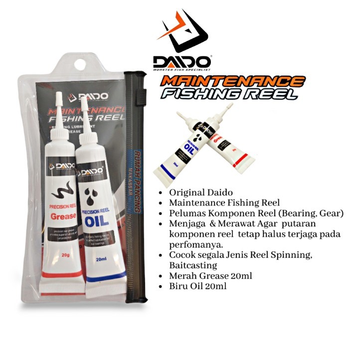 Daido GREASE & OIL 20ml Pelumas Reel