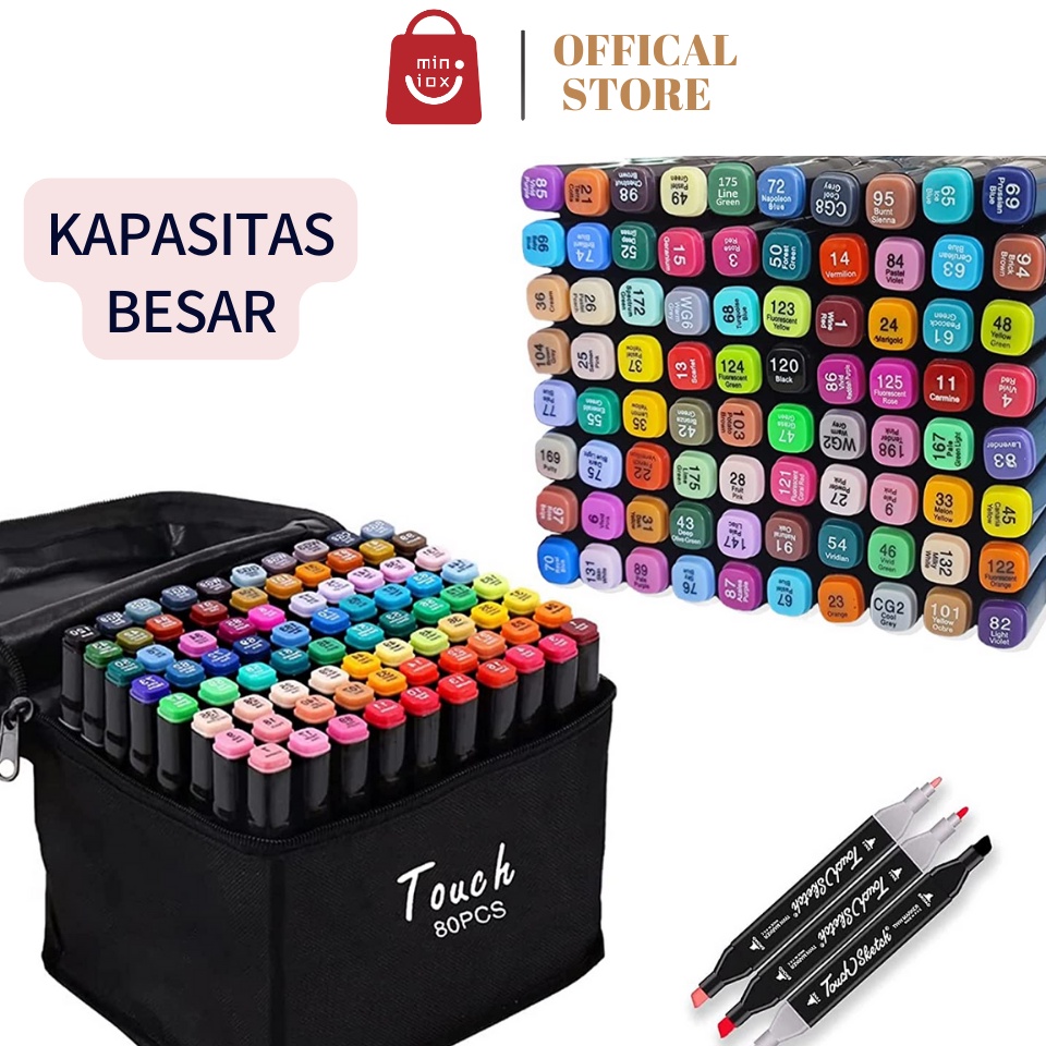 

ART B2Z3 HargaMinimumCOD Touch 1688648Warna Sketsa Spidol Umum General Marker Set Animation Markers