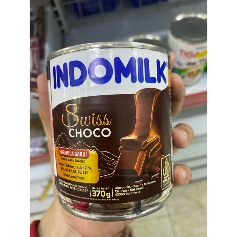 

susu kental manis indomilk 370gr cokelat
