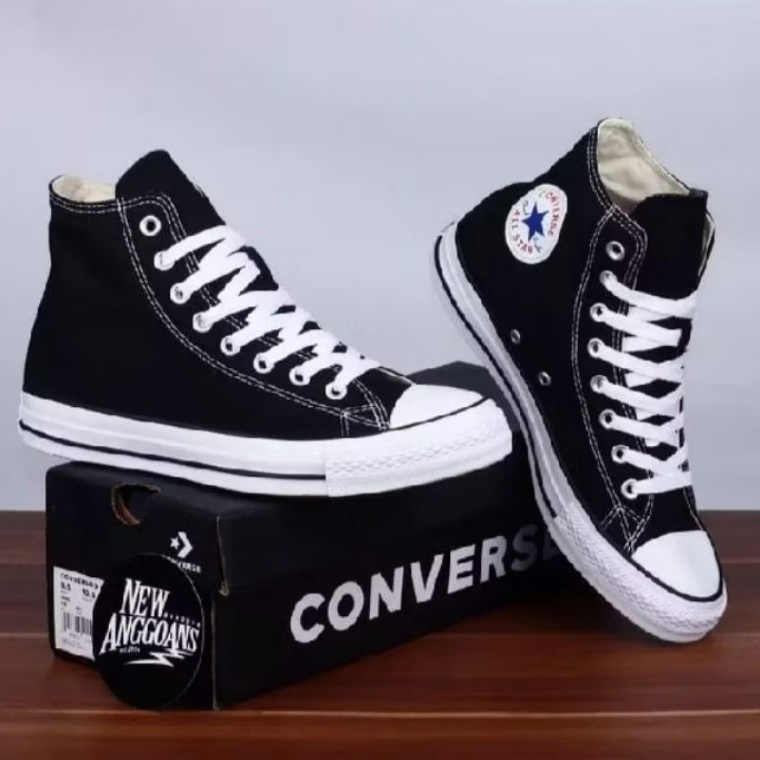 BISA COD SEPATU CONVERSE ALL STAR BOOTSALL PANJANG HITAM PRIAWANITA Sneaker GRADE SIZE 3643 k I1R6