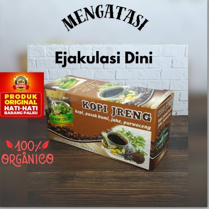

Kopi jreng 1 Sachets - Kopi Herbal Terapi Tahan Lama Original