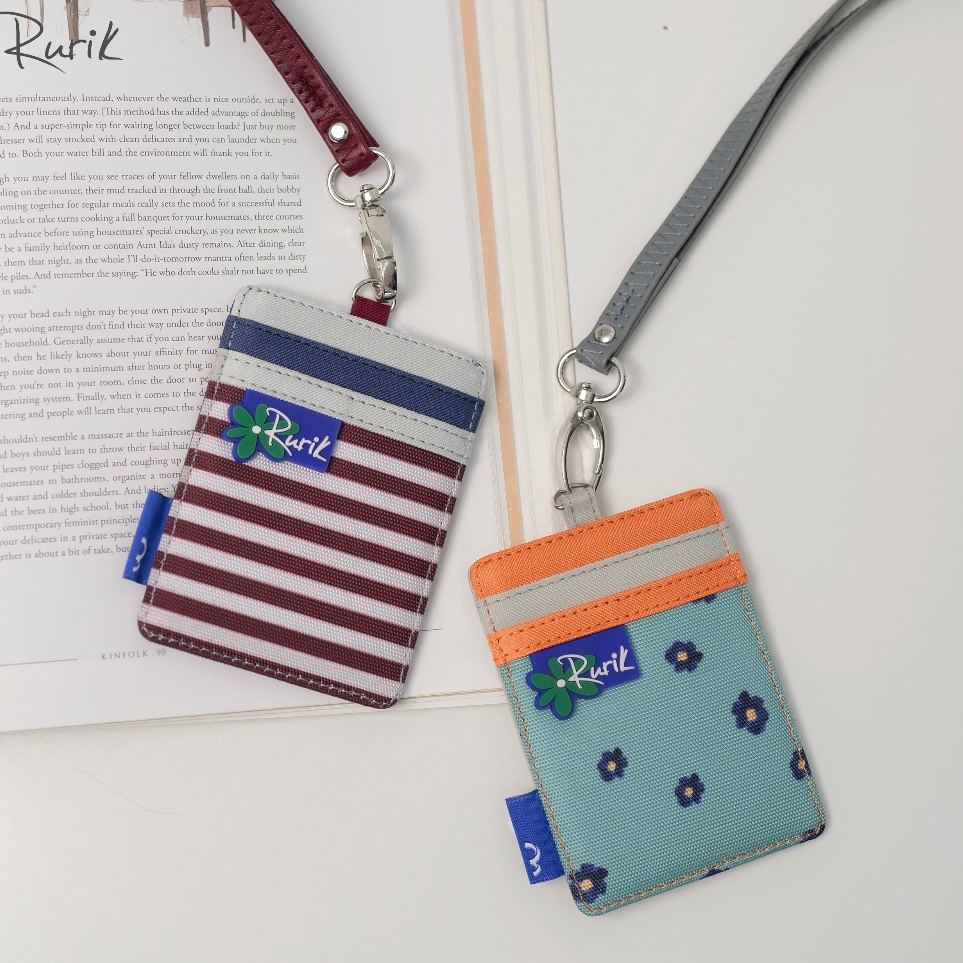 

ART T2M9 Rurik X Wallts ID Card Holder Lanyard Name TagPriaWanita