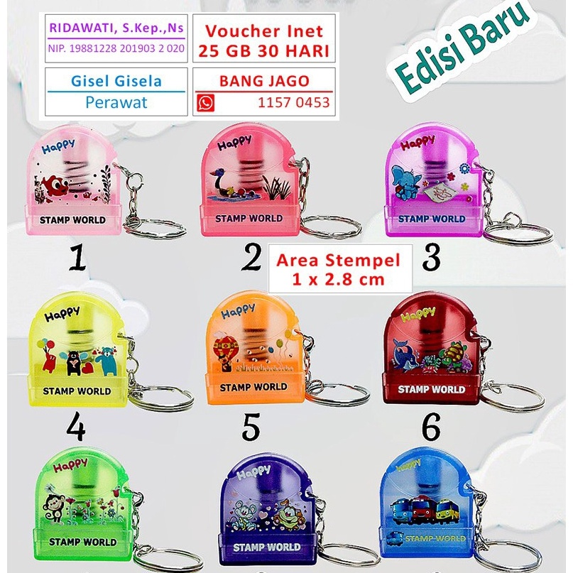 

KF7 STEMPEL NAMA BIDAN DOKTER PERAWAT INTERNET