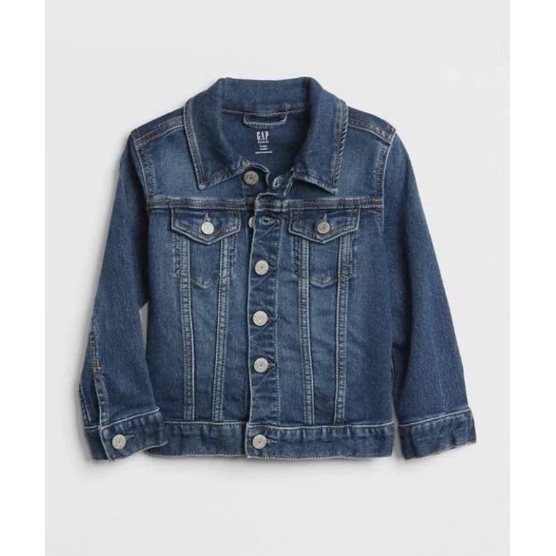 jaket jeans GAP original bahan strech lembut size 18-24