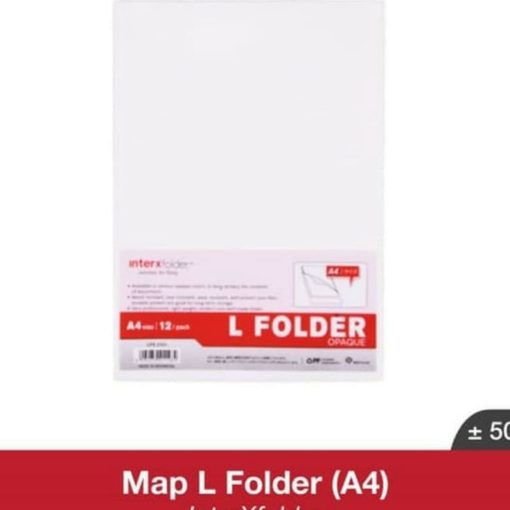 

KF7 Map LClear sleeves Inter X Folder 1pak12pcs
