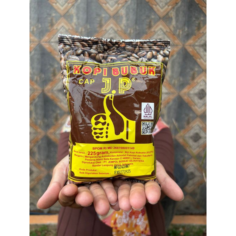 

KOPI BUBUK J.P JEMPOL ORIGINAL KHAS LAMPUNG