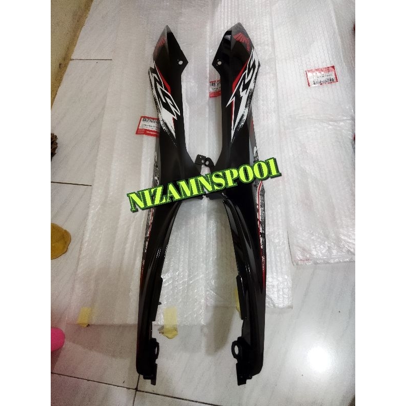 COVER BODY SAYAP ATAS KIRI KANAN  SONIC 150R MERAH &HITAM GLOSY 100% ORIGINAL AHM