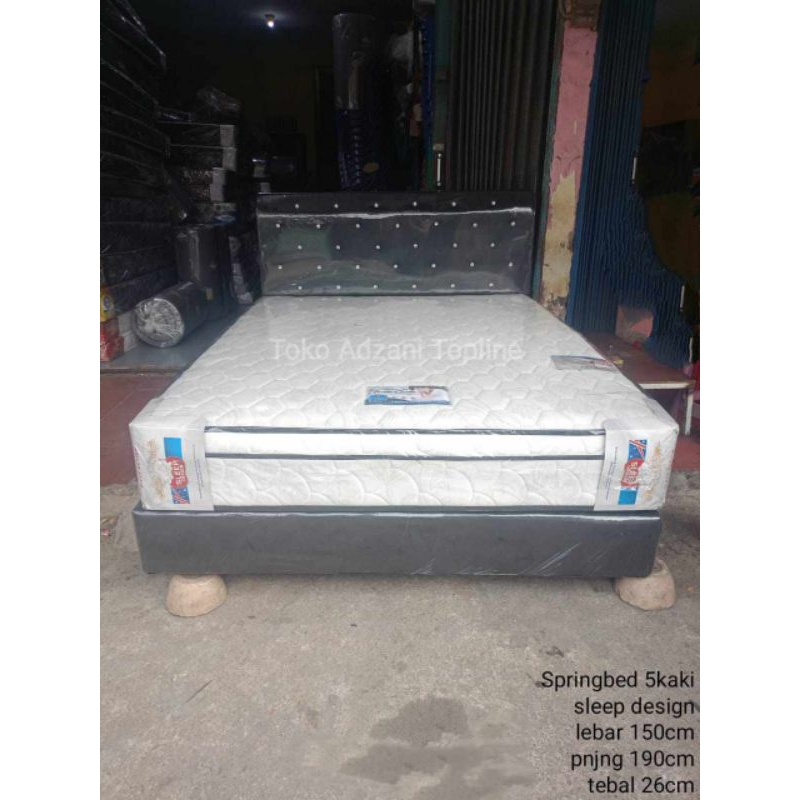 springbed set divan quen 5kaki