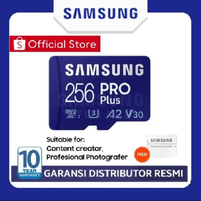 Memory Card HP PRO PLUS 256GB