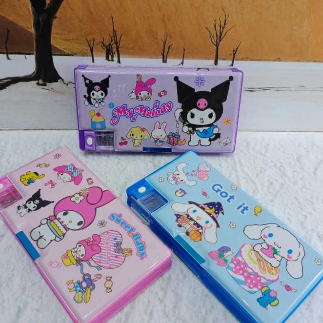 

KF7 KOTAK PENSIL MAGNET JUMBO PENCIL CASE TEMPAT PENSIL