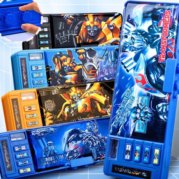 

Hot Tempat Pensil Magnet Sandi Kotak Pensil Anak Kode Sandi Tempat Pensil Multifungsi Kartun Multifungsi Tempat Pensil Dua Sisi Tahan Air Dengan Rautan Pensil Tempat Pensil Berkapasitas