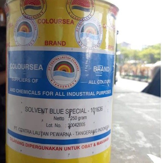 

KODE D35R Pewarna minyak loursea blue spesial