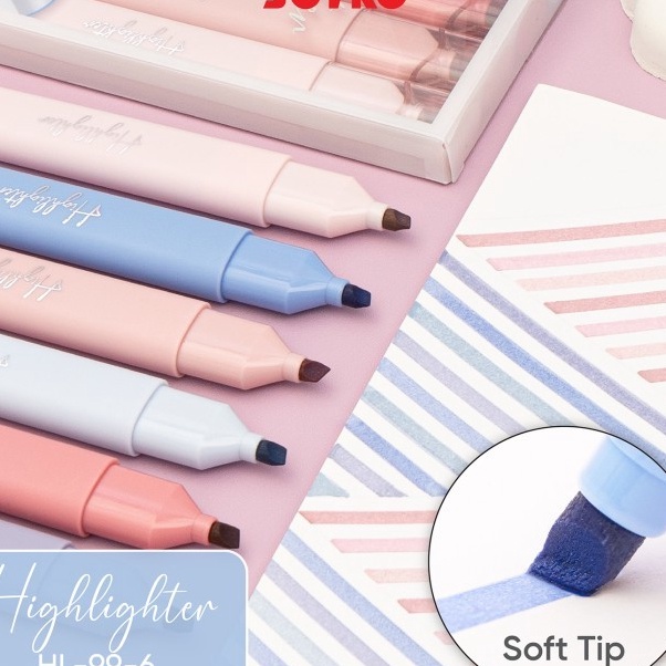 

FG2 Penanda Berwarna Hhlhter Joyko HL99 1 Set 6 Warna