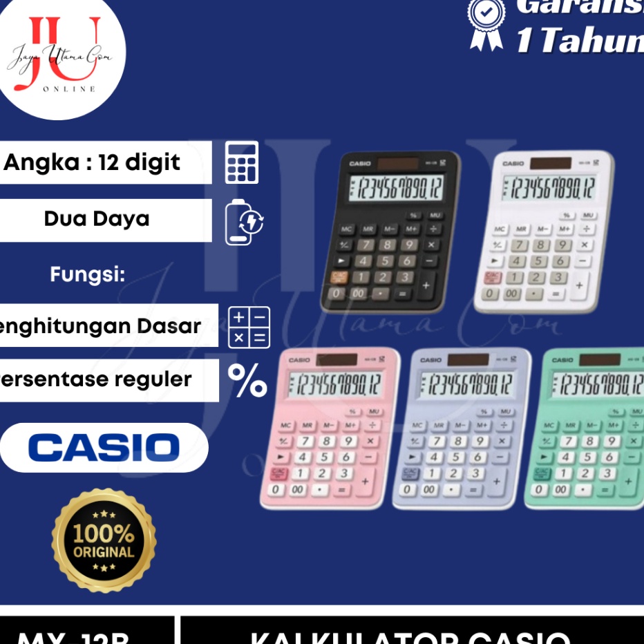 

Price Kalkulator Casio MX 12B Orinal