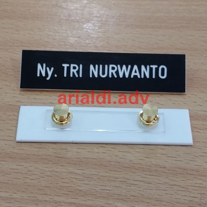 

Terjangkau papan nama dada grafir paku jambu nametag Nyonya bhayangkaripersitjalasenastripia ardha gar