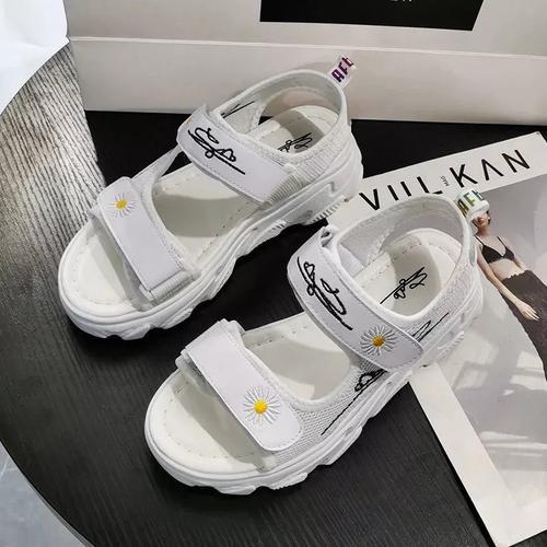 SANDAL GUNUNG FLAT CEWEK FASHION KOREA ANAK PEREMPUAN SEPATU SANDAL WANITA  ELEGAN KEKINIAN