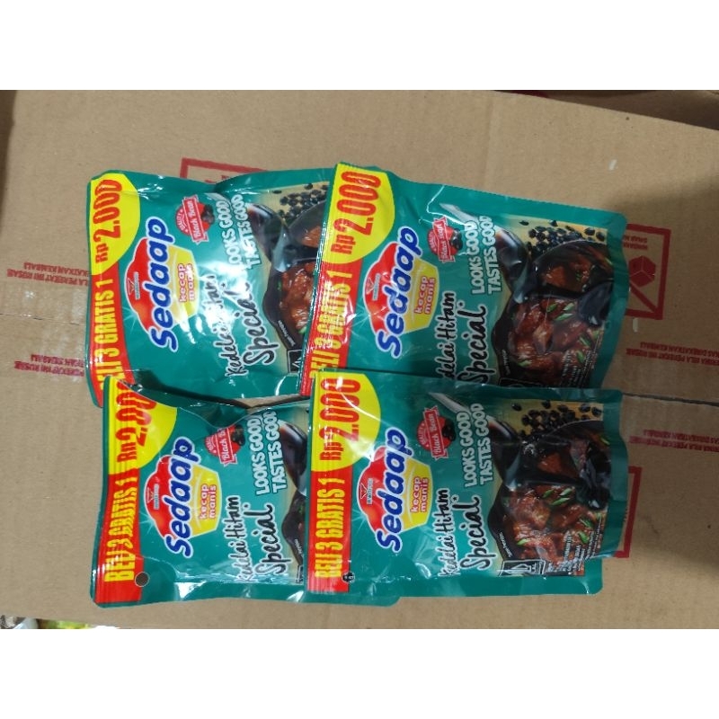 

4 pcs kecap manis sedap kedelai hitam special