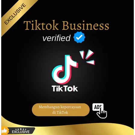 AKUN BM Verified + 3 TIKTOK ADS (EXCLUSIVE)