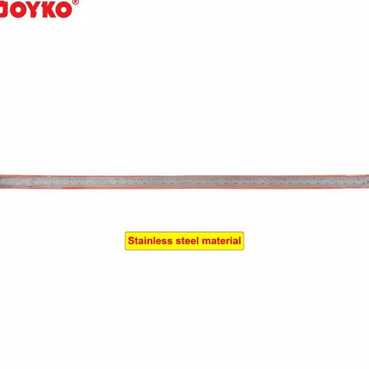 

KP8 JOYKO 1cm penggaris besi stainless steel