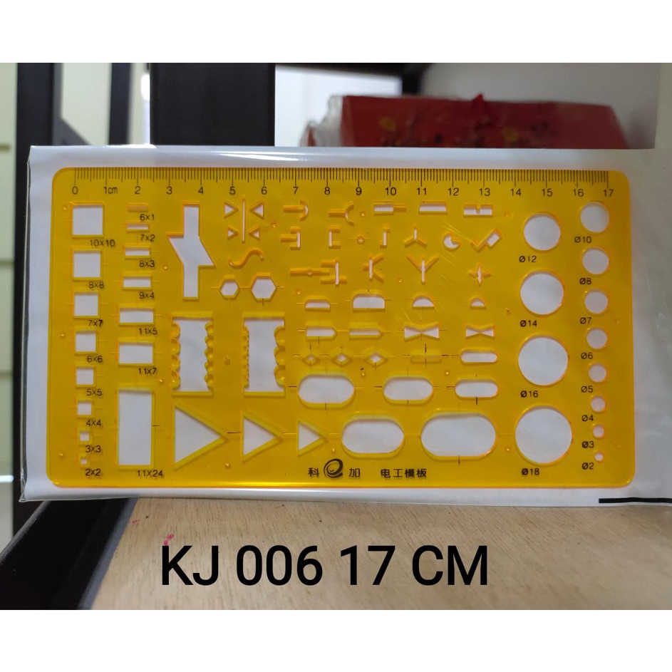 

KP8 penggaris mal elektro accurate cokai kj 6 17 cm