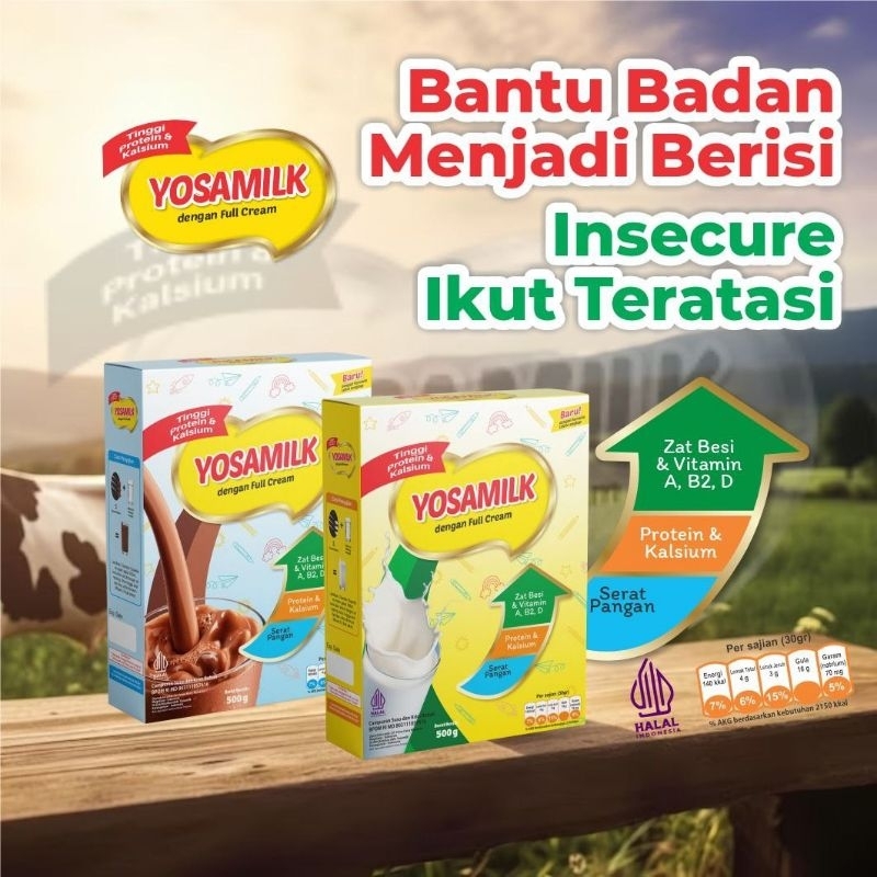 

Susu Sapi Yosamilk Penambah Napsu Makan Penggemuk Badan Anak BPOM Yosamilk 100%Ampuh