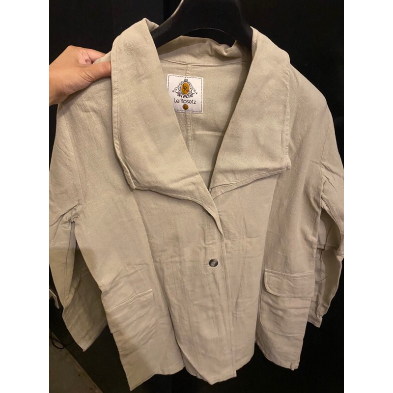 PRELOVED BLOUSE BLAZER (2 in 1) Le’ Rosetz