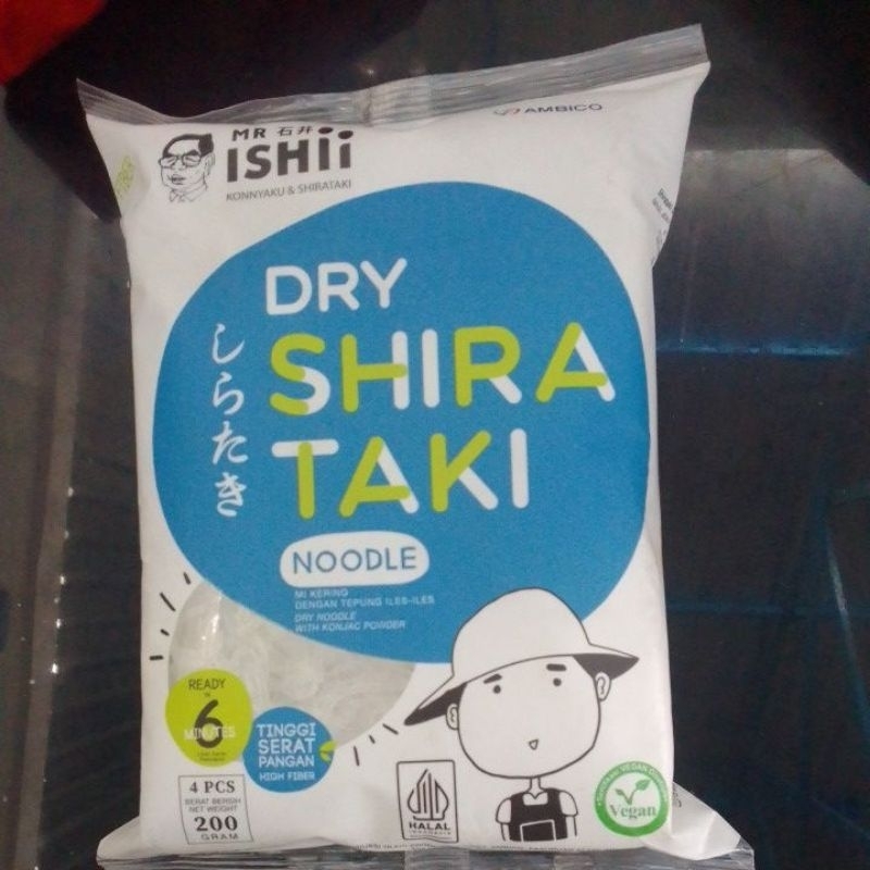 

bihun dry shirataki